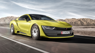 The Swiss Wackos At Rinspeed Made A BMW i8 That Drives Itself And Has Its Own Drone